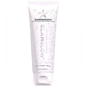 GLAMGLOW Supersmooth Acne Clearing 5-Minute Mask To Scrub. Size 4.2 fl oz